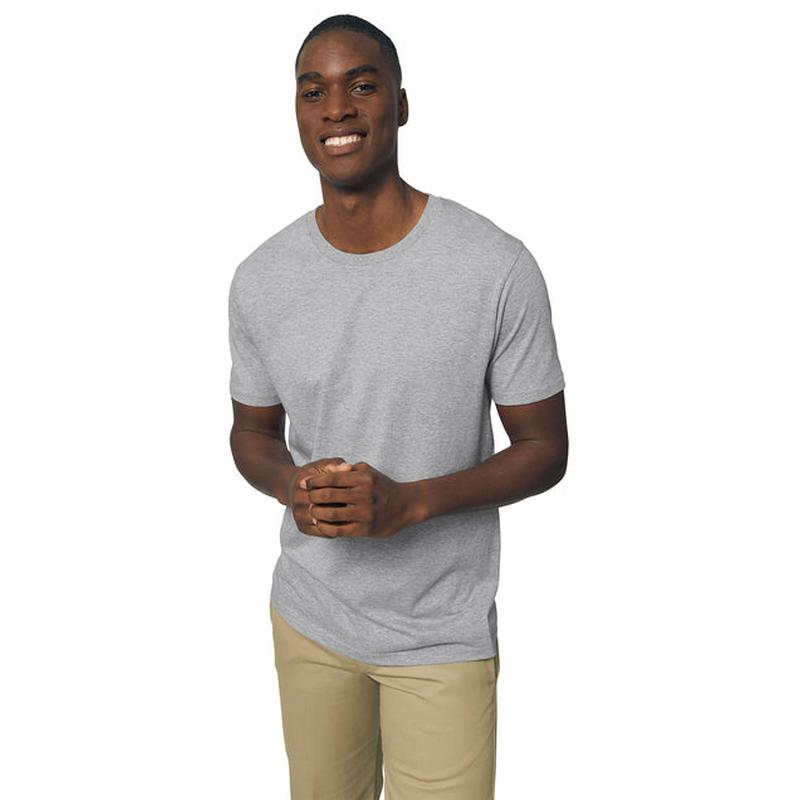 NEW Strayer Stanley/Stella Unisex Rocker Tee - Heather Grey
