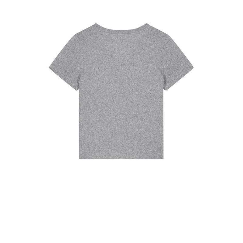 NEW STRAYER Stanley/Stella Women’s Stella Isla V-Neck Tee - Heather Grey