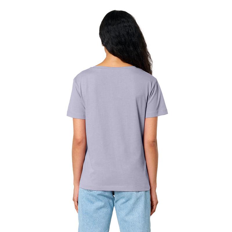 NEW STRAYER Stanley/Stella Women’s Stella Serena Scoop Neck Tee - Lavender