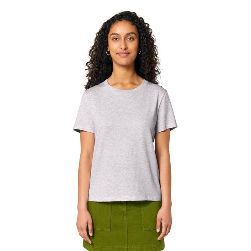 NEW STRAYER Stanley/Stella Women’s Stella Muser Tee - Cool Heather Grey