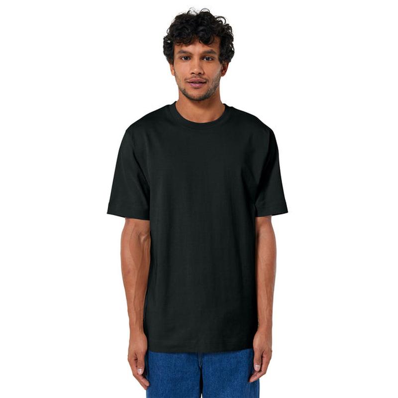 NEW STRAYER Stanley/Stella Unisex Freestyler Heavyweight Tee - Black