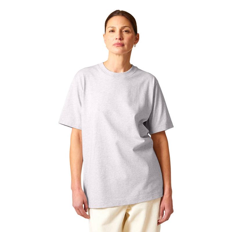 NEW STRAYER Stanley/Stella Unisex Freestyler Heavyweight Tee - Cool Heather Grey