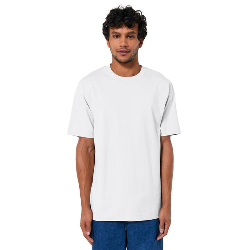 NEW STRAYER Stanley/Stella Unisex Freestyler Heavyweight Tee - White