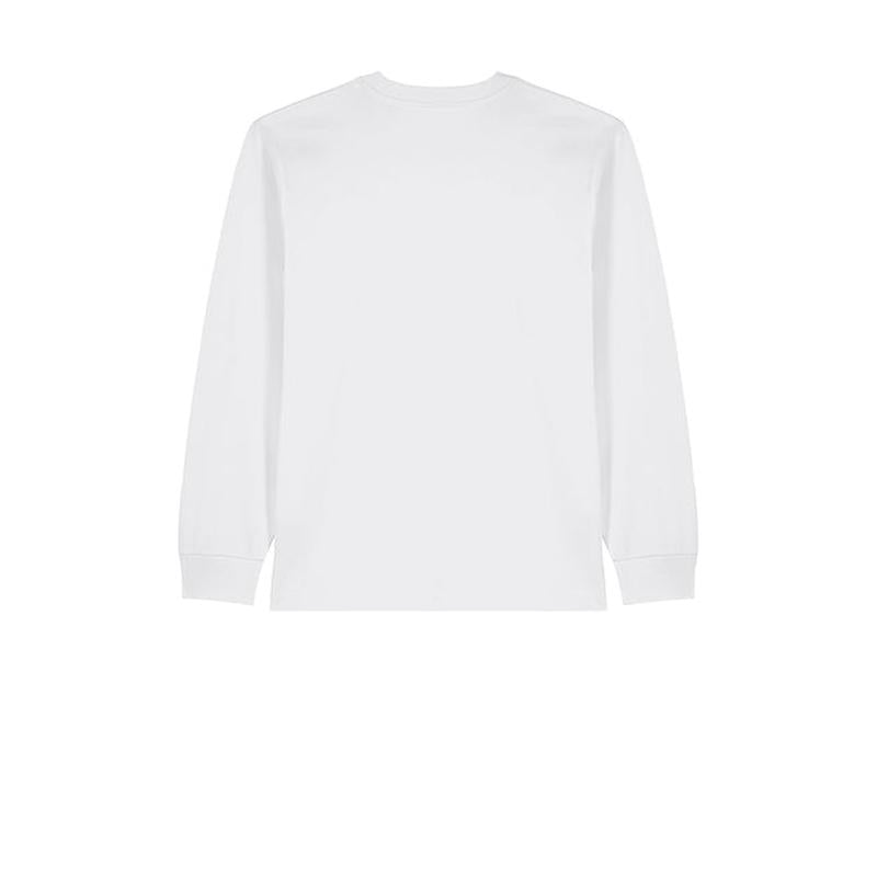 NEW STRAYER Stanley/Stella Unisex Freestyler Heavyweight Long Sleeve Tee - White