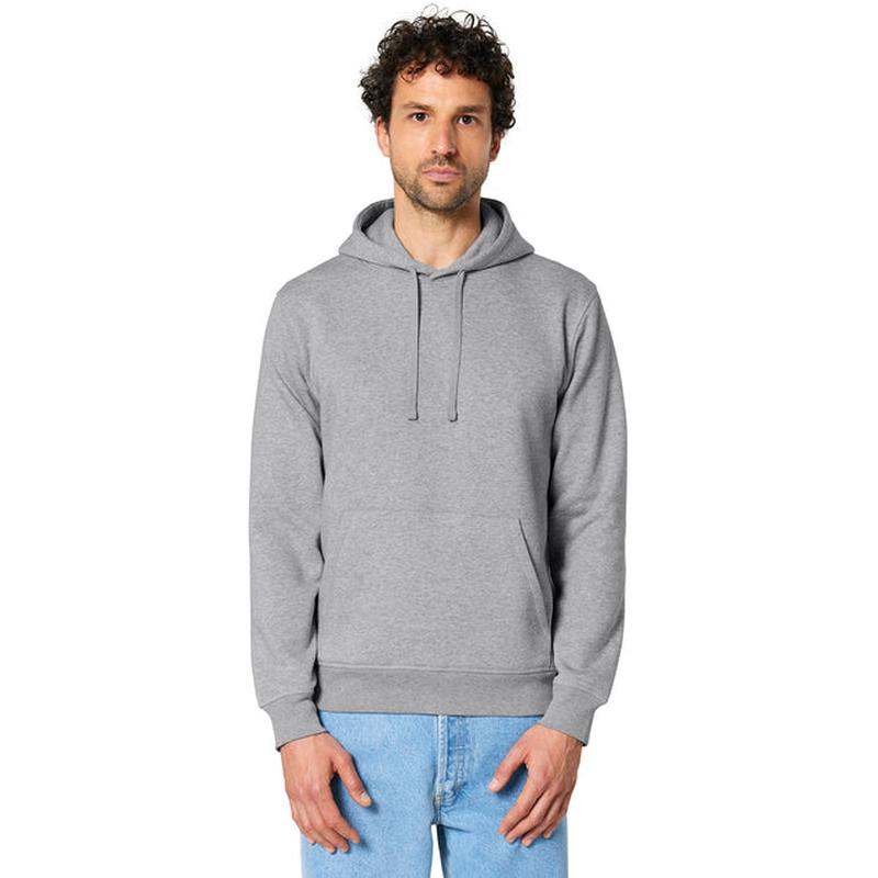 NEW Strayer Stanley/Stella Unisex Drummer 2.0 Hooded Sweatshirt - Heather Grey