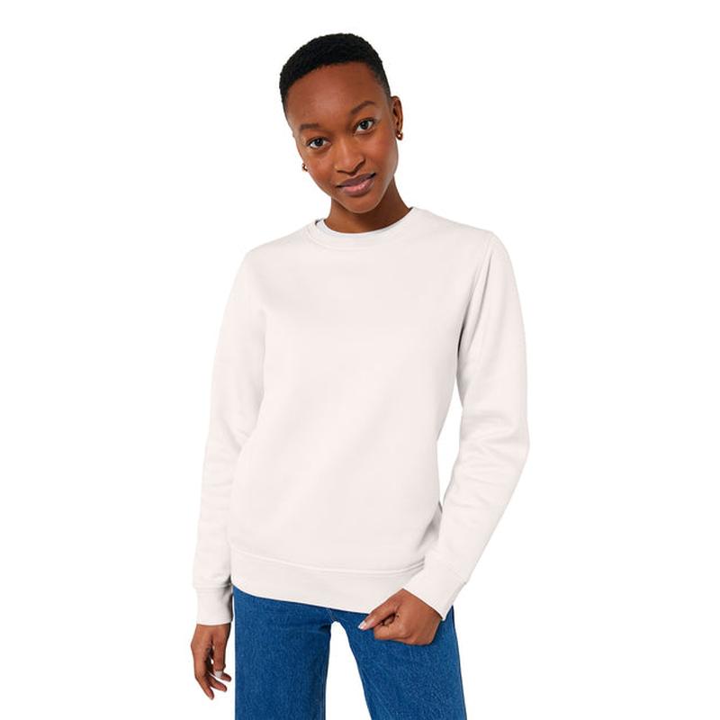 NEW Strayer Stanley/Stella Unisex Roller Crewneck Sweatshirt - Vintage White