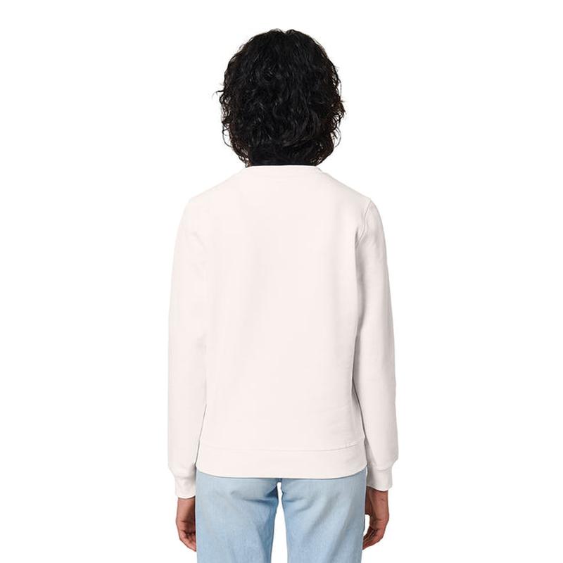 NEW Strayer Stanley/Stella Unisex Roller Crewneck Sweatshirt - Vintage White