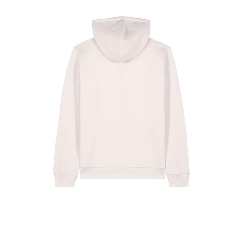 NEW Strayer Stanley/Stella Unisex Mixer Full-Zip Hooded Sweatshirt - Vintage White