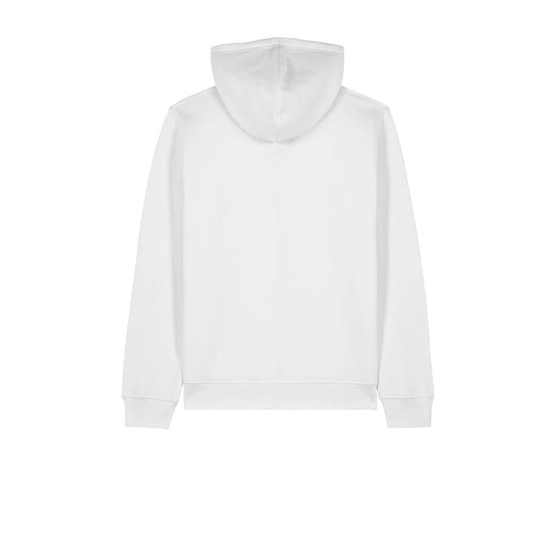 NEW Strayer Stanley/Stella Unisex Mixer Full-Zip Hooded Sweatshirt - White