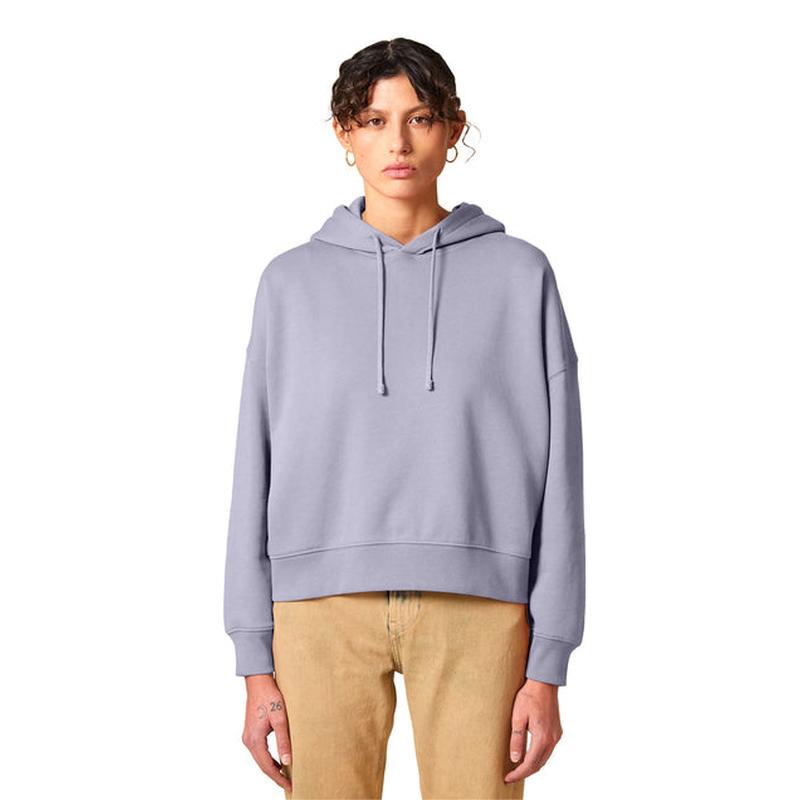 NEW STRAYER Stanley/Stella Women’s Stella Nora Hooded Sweatshirt - Lavender