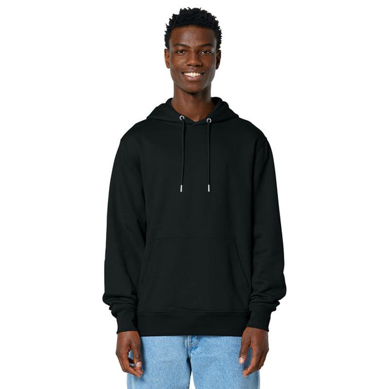 NEW STRAYER Stanley/Stella Unisex Cruiser 2.0 Hooded Sweatshirt - Black