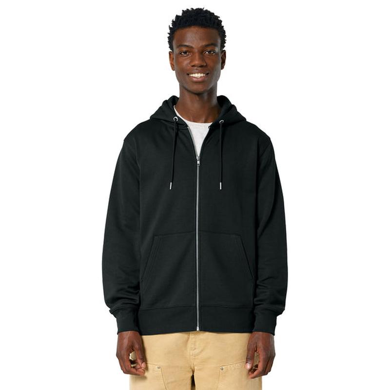 NEW Strayer Stanley/Stella Unisex Cultivator 2.0 Full-Zip Hooded Sweatshirt - Black