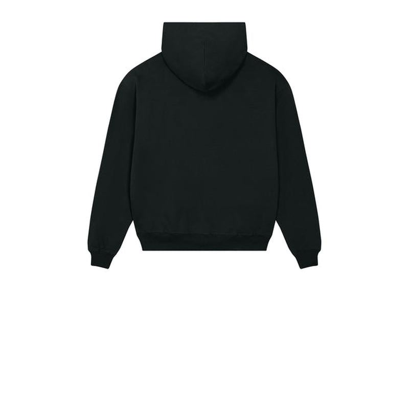 NEW STRAYER Stanley/Stella Unisex Cooper Dry Hooded Sweatshirt - Black