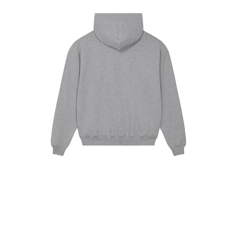 NEW STRAYER Stanley/Stella Unisex Cooper Dry Hooded Sweatshirt - Heather Grey