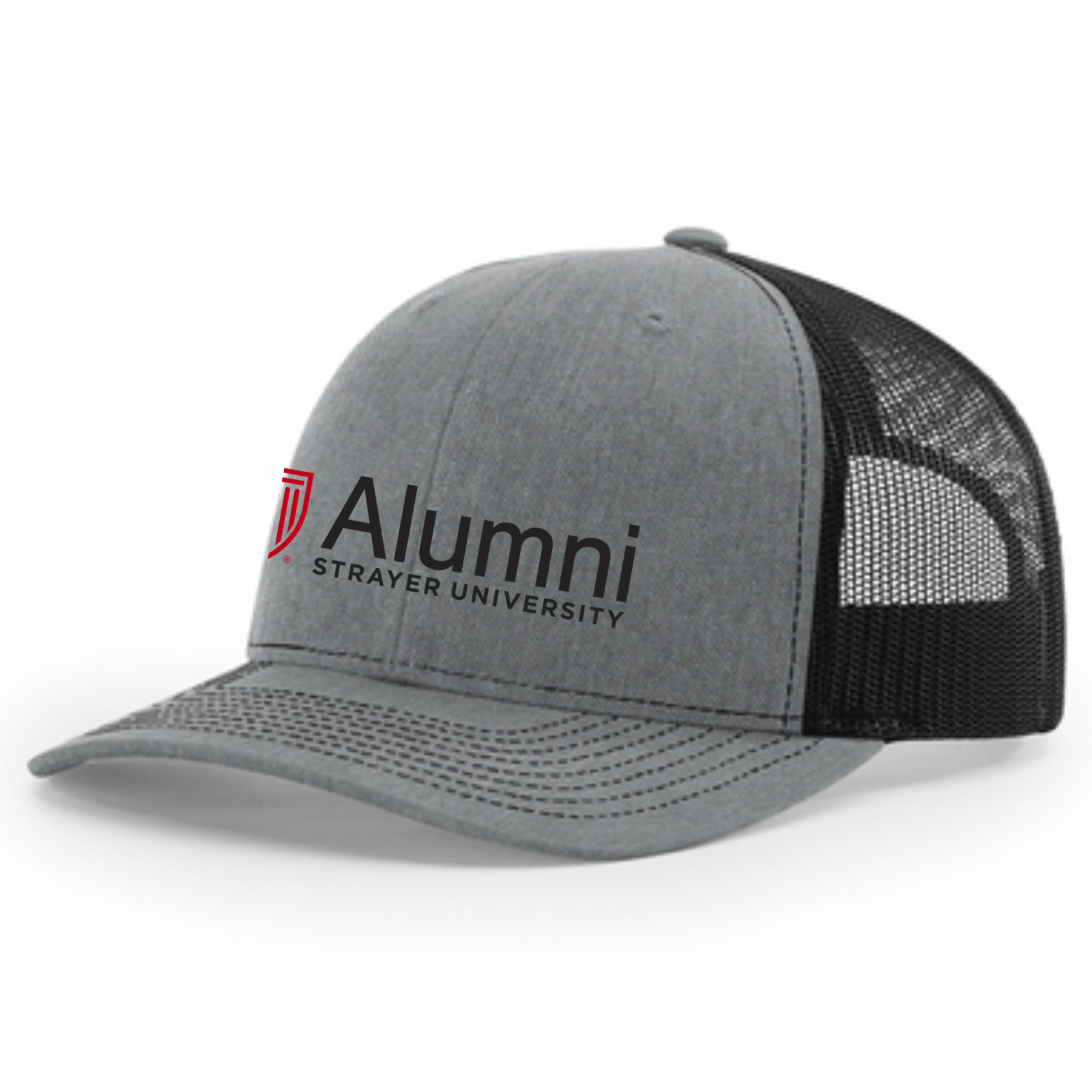 STRAYER ALUMNI Richardson Cap - Heather Grey/Black