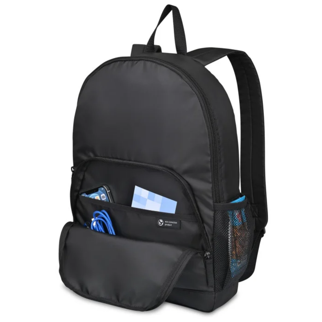 STRAYER Repeat Lite Recycled rPET Backpack - Black