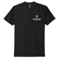 STRAYER Next Level Apparel™ Unisex CVC Tee - Black
