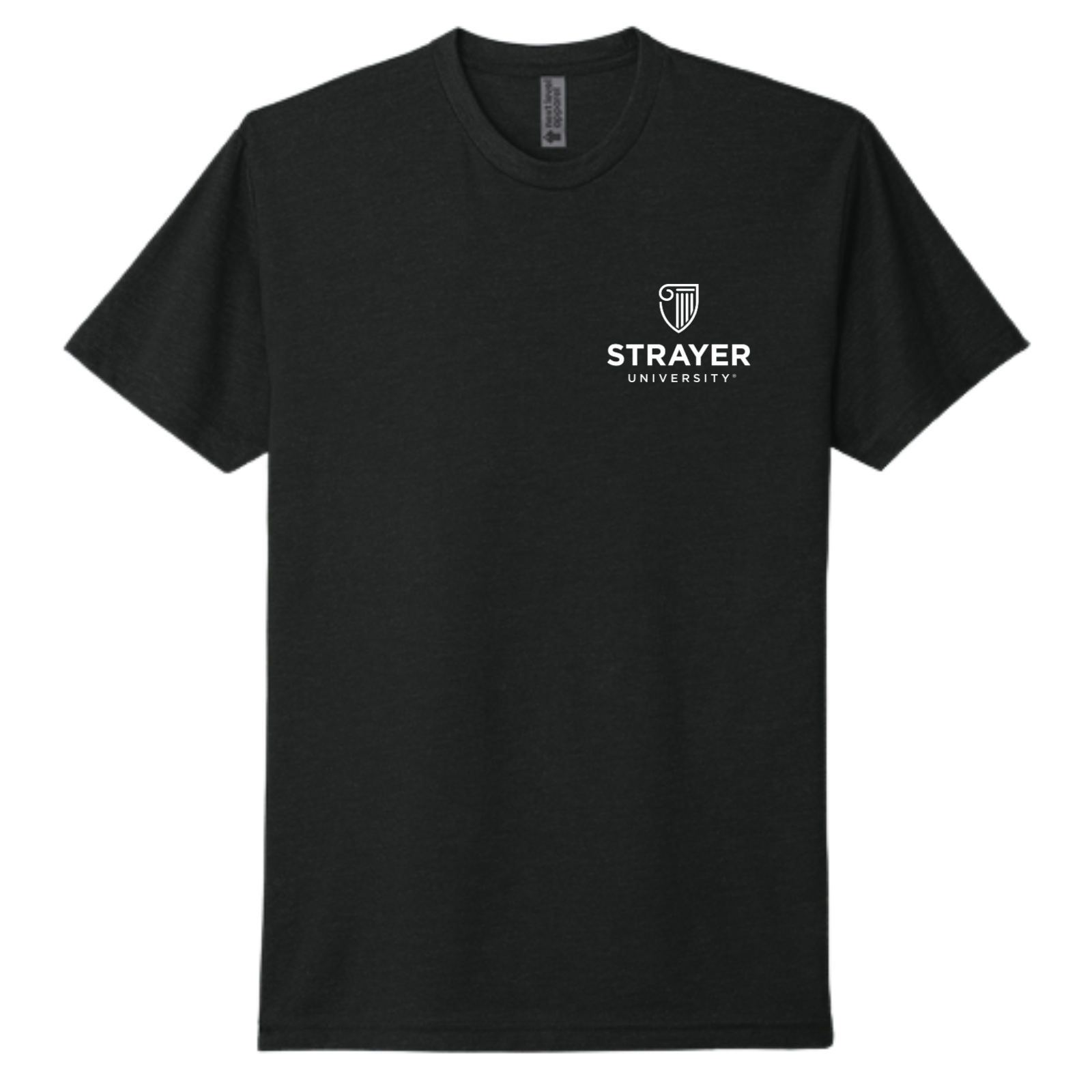 STRAYER Next Level Apparel™ Unisex CVC Tee - Black