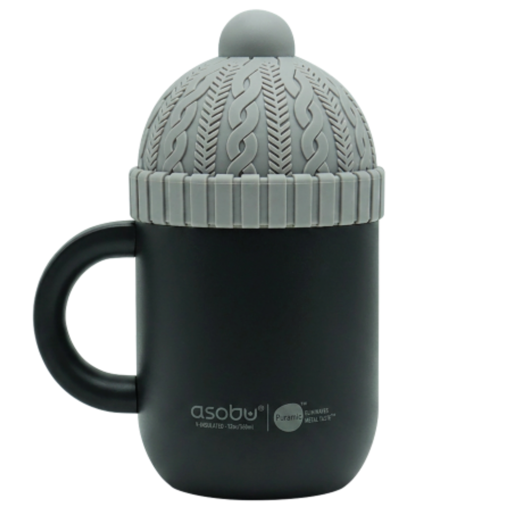 STRAYER Asobu Happy Hats Mug - Black/Grey