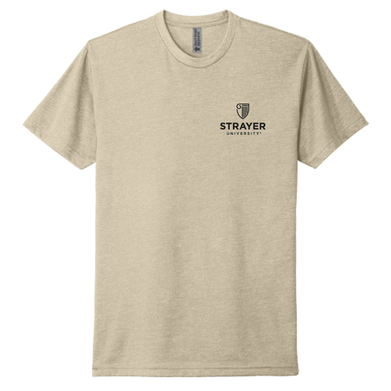 STRAYER Next Level Apparel™ Unisex CVC Tee - Cream