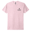 STRAYER Next Level Apparel™ Unisex CVC Tee - Heather Light Pink