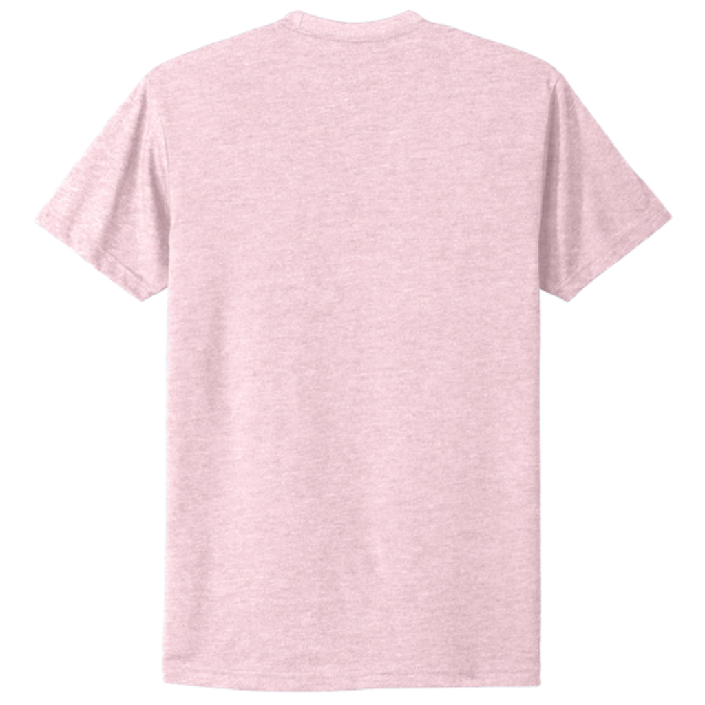 STRAYER Next Level Apparel™ Unisex CVC Tee - Heather Light Pink