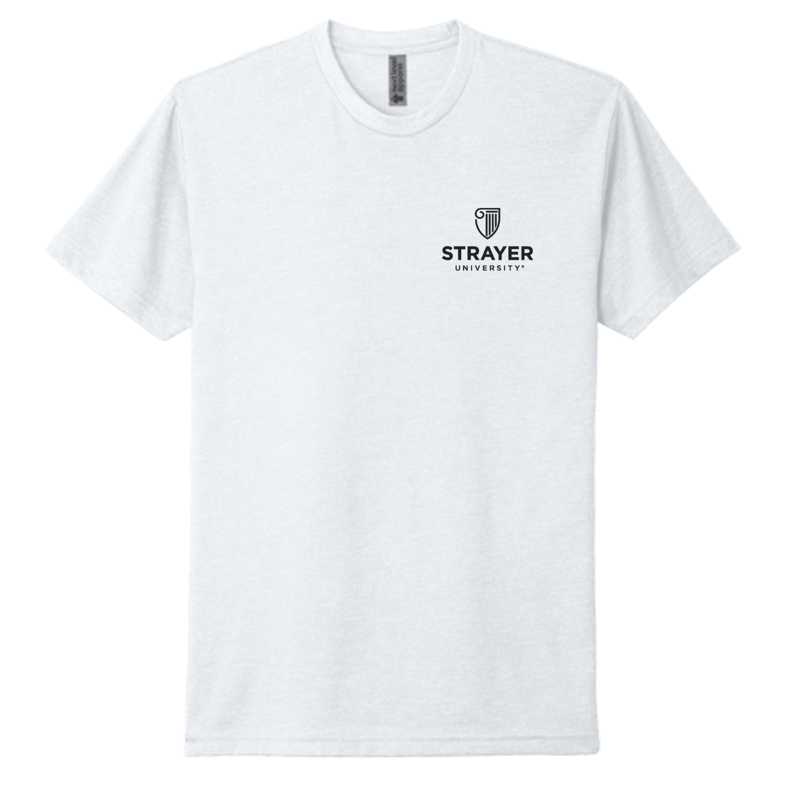 STRAYER Next Level Apparel™ Unisex CVC Tee - White
