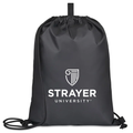 STRAYER Repeat Lite Recycled rPET Cinchpack - Black