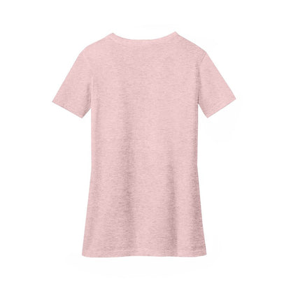 NEW STRAYER District ® Women’s Perfect Blend ® V-Neck Tee-Heathered Lavender