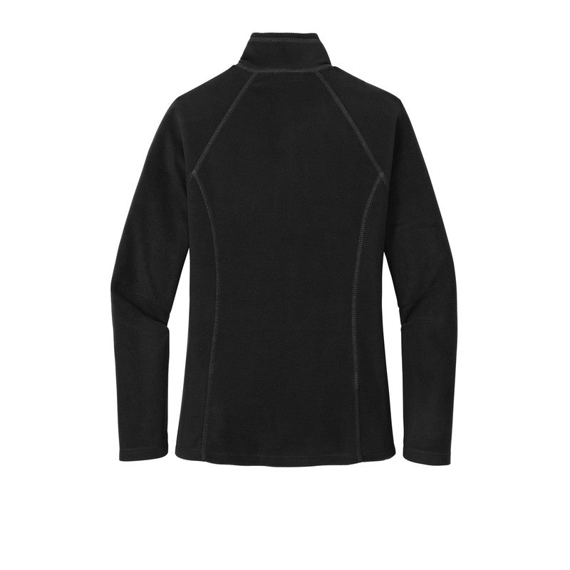 STRAYER Eddie Bauer® Ladies Full-Zip Microfleece Jacket - BLACK