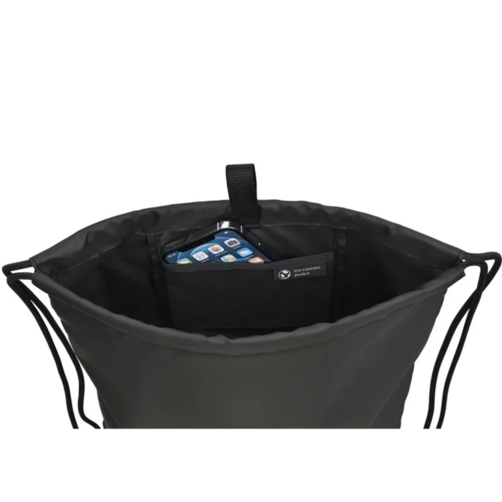 STRAYER Repeat Lite Recycled rPET Cinchpack - Black