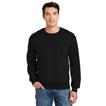 NEW STRAYER GILDAN DryBlend® Crewneck Sweatshirt BLACK