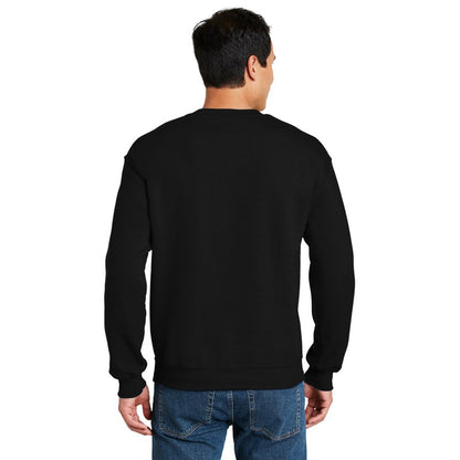 NEW STRAYER GILDAN DryBlend® Crewneck Sweatshirt BLACK