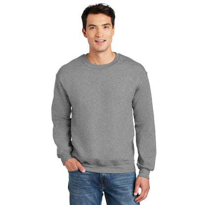 NEW STRAYER GILDAN DryBlend® Crewneck Sweatshirt SPORTS GREY