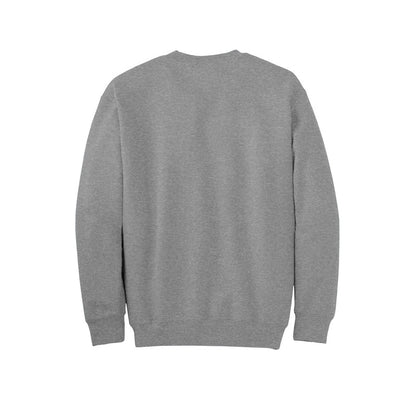 NEW STRAYER GILDAN DryBlend® Crewneck Sweatshirt SPORTS GREY