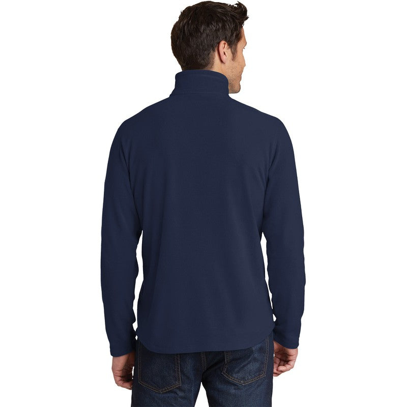 STRAYER Eddie Bauer®1/2-Zip Microfleece Jacket - NAVY