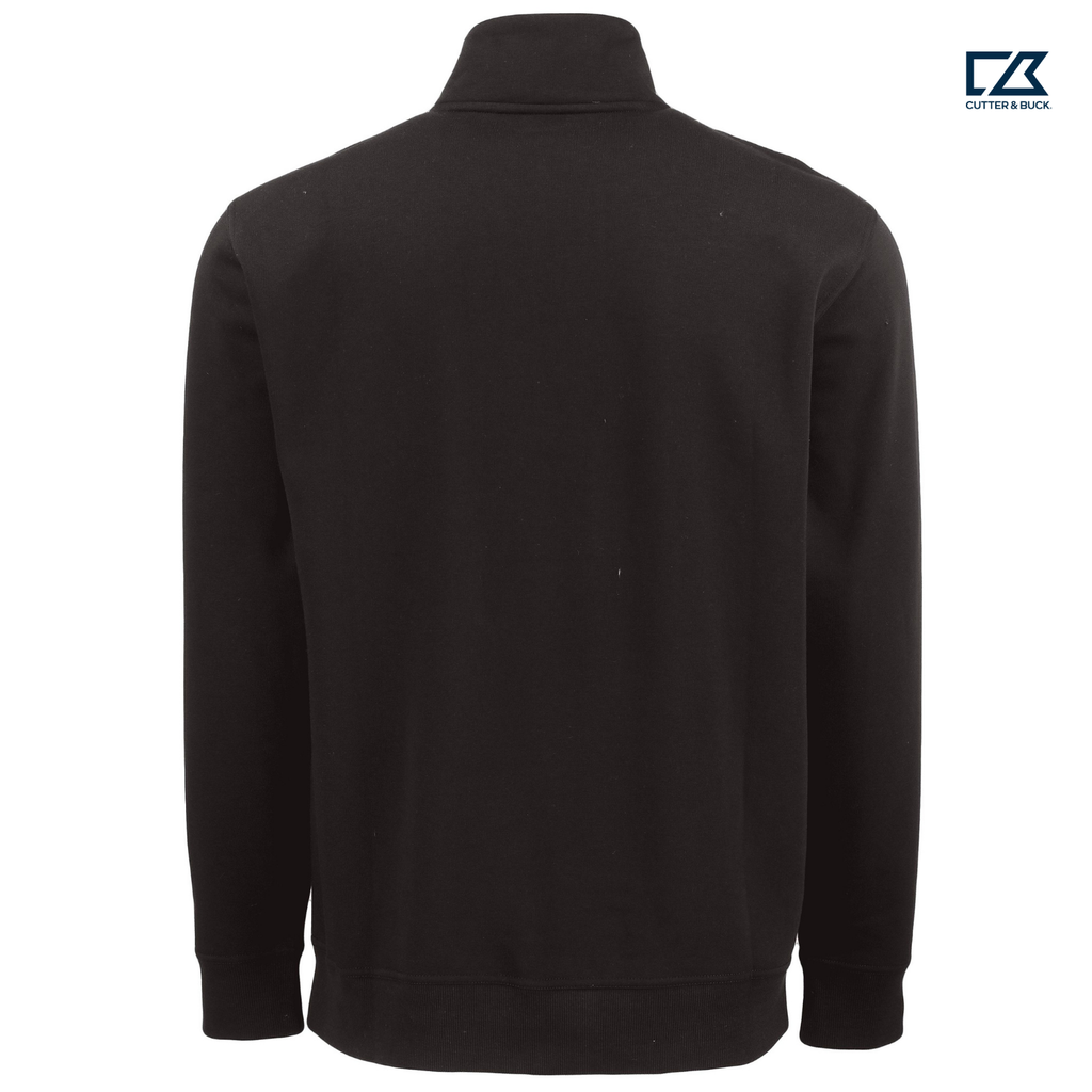 STRAYER Clique Drive Recycled Unisex Quarter Zip Sweatshirt - Black