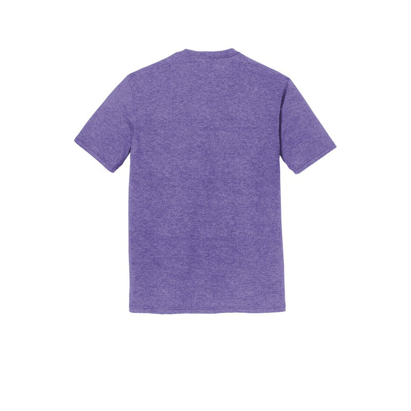 STRAYER District ® Perfect Tri ® Tee- Purple Frost