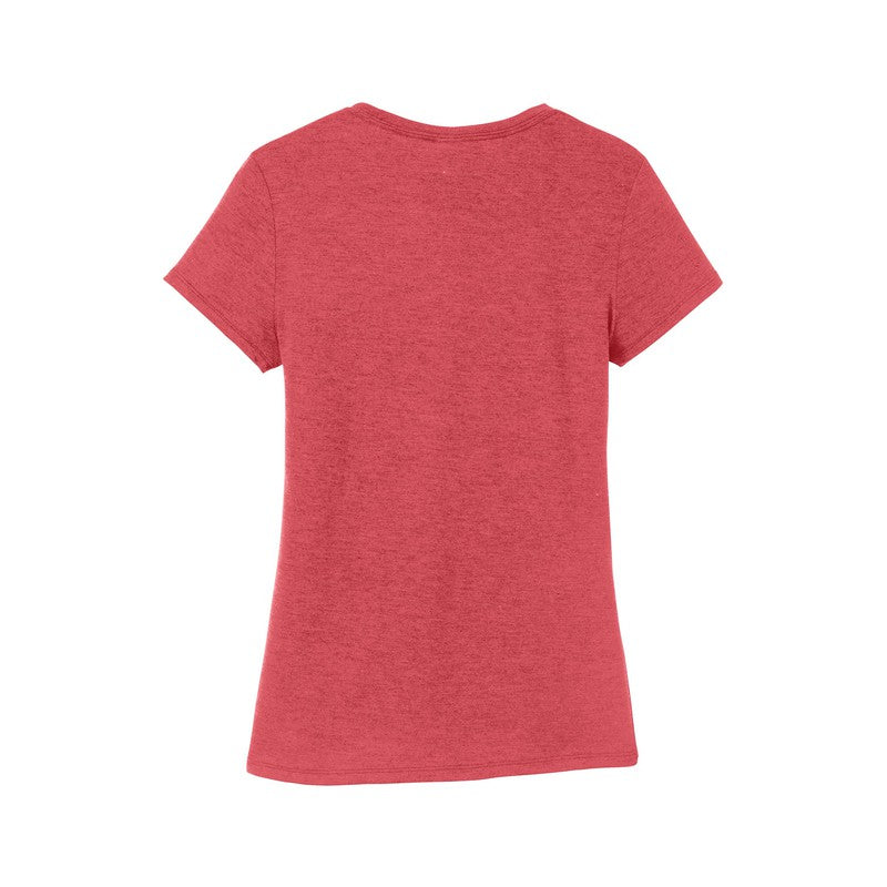 NEW STRAYER District ® Women’s Perfect Tri ® Tee-Red Frost