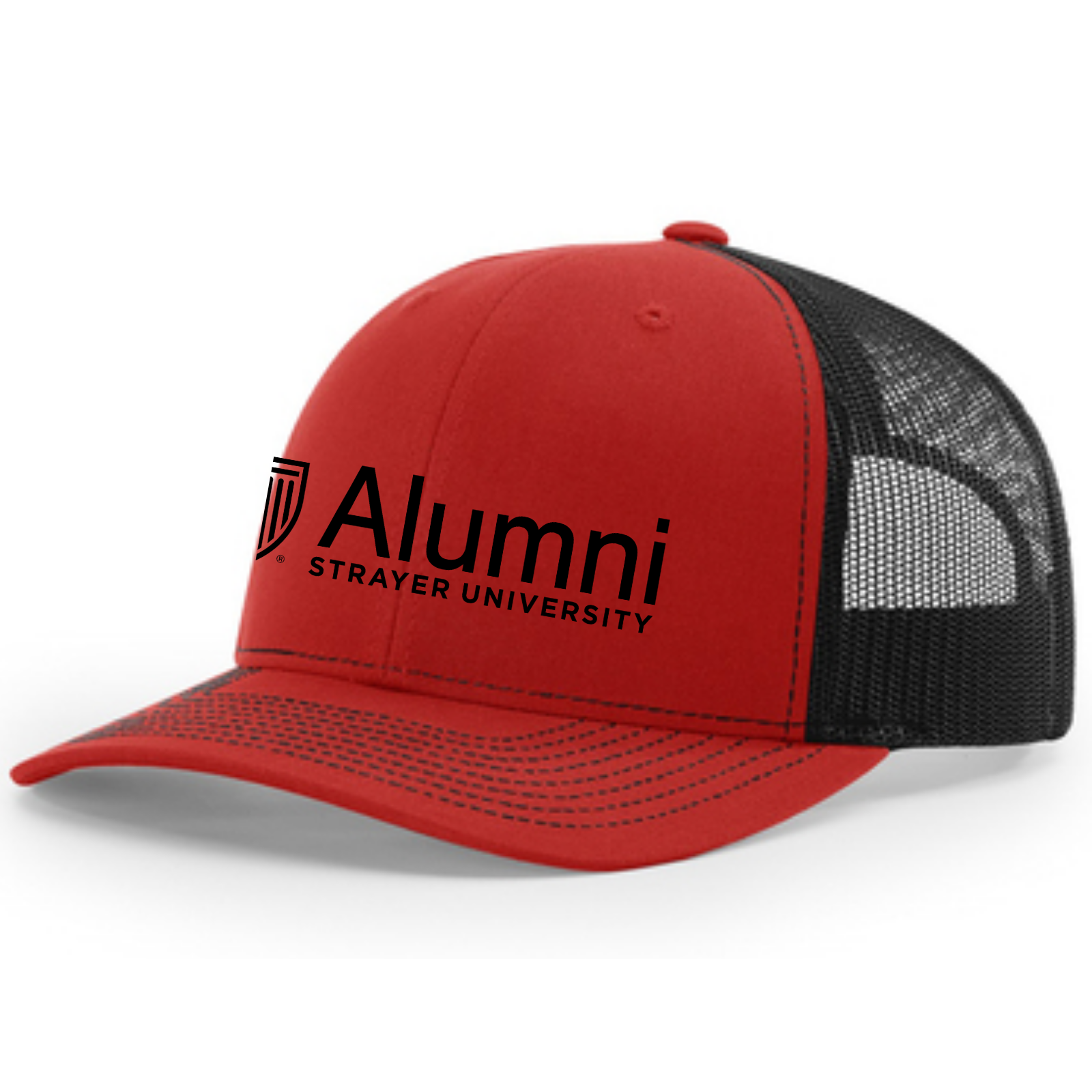 STRAYER ALUMNI Richardson Cap - Red/Black
