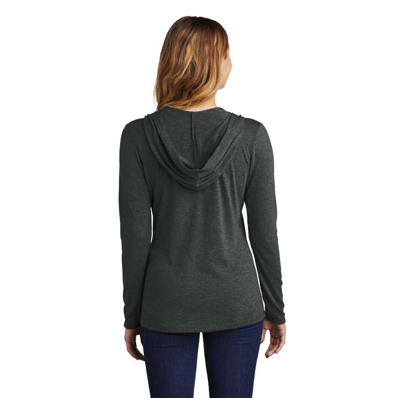 NEW STRAYER District ® Women’s Perfect Tri ® Long Sleeve Hoodie - Black Frost