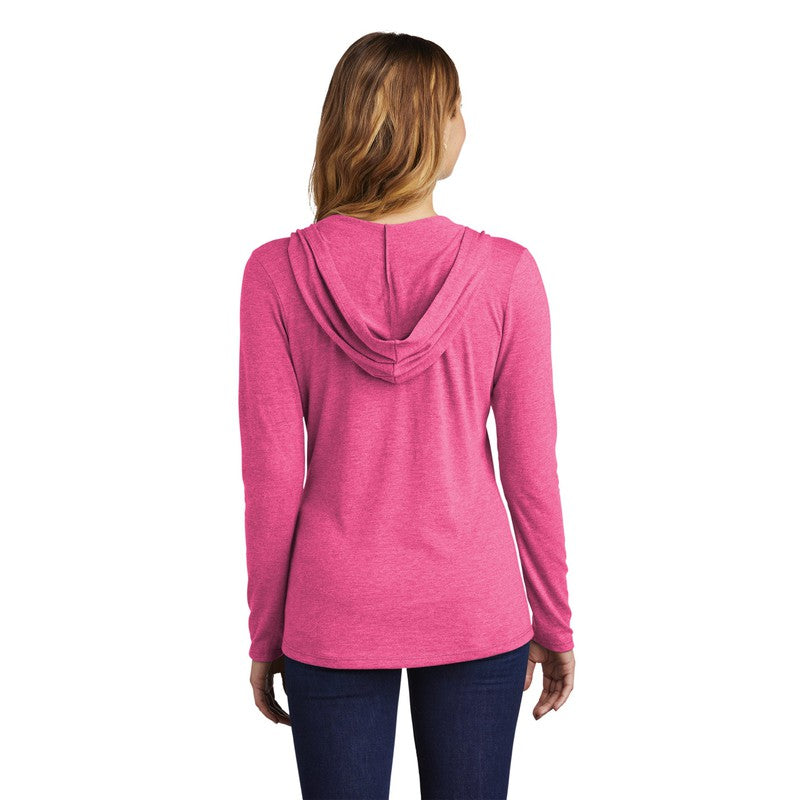 STRAYER District ® Women’s Perfect Tri ® Long Sleeve Hoodie - Fuchsia Frost