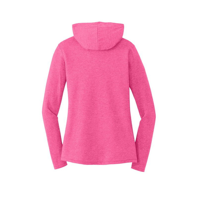 STRAYER District ® Women’s Perfect Tri ® Long Sleeve Hoodie - Fuchsia Frost