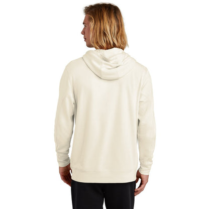 NEW STRAYER New Era® Tri-Blend Fleece Pullover Hoodie- Soft Beige