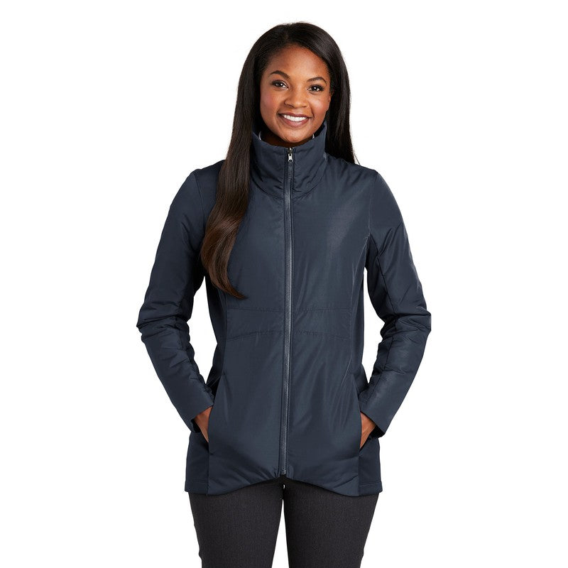 NEW STRAYER  Port Authority ® Ladies Collective Insulated Jacket-River Blue Navy