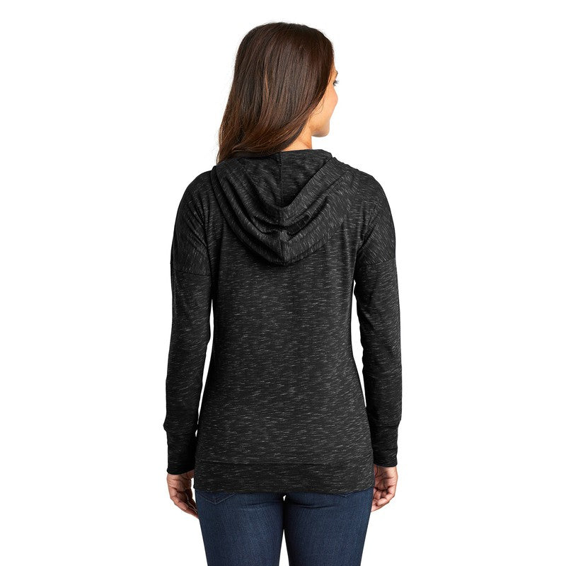 STRAYER District Women’s Medal Full-Zip Hoodie - BLACK