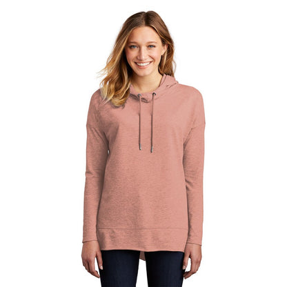 NEW STRAYER District ® Women’s Featherweight French Terry ™ Hoodie-Nostalgia Rose Heather