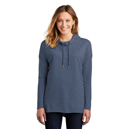 NEW STRAYER District ® Women’s Featherweight French Terry ™ Hoodie-Washed Indigo