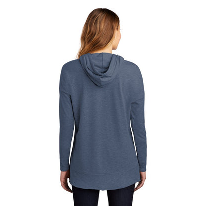 NEW STRAYER District ® Women’s Featherweight French Terry ™ Hoodie-Washed Indigo