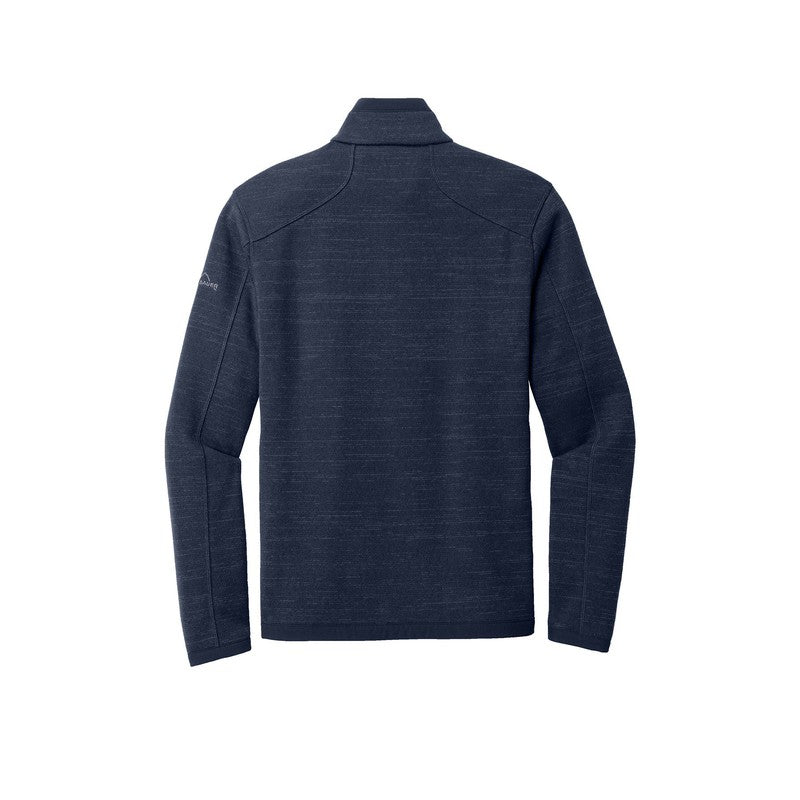 NEW STRAYER Eddie Bauer ® Sweater Fleece 1/4-Zip- River Blue Navy Heather